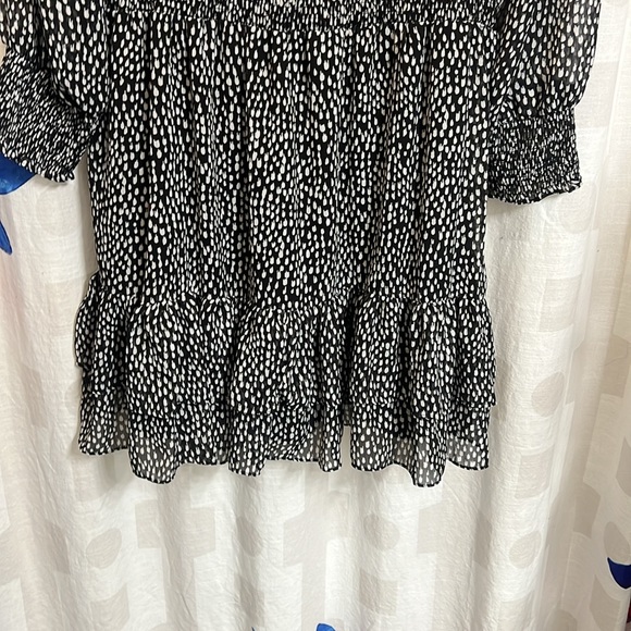 5/$25 MSK Black and White Mini Size XL women’s Dress - Picture 10 of 12